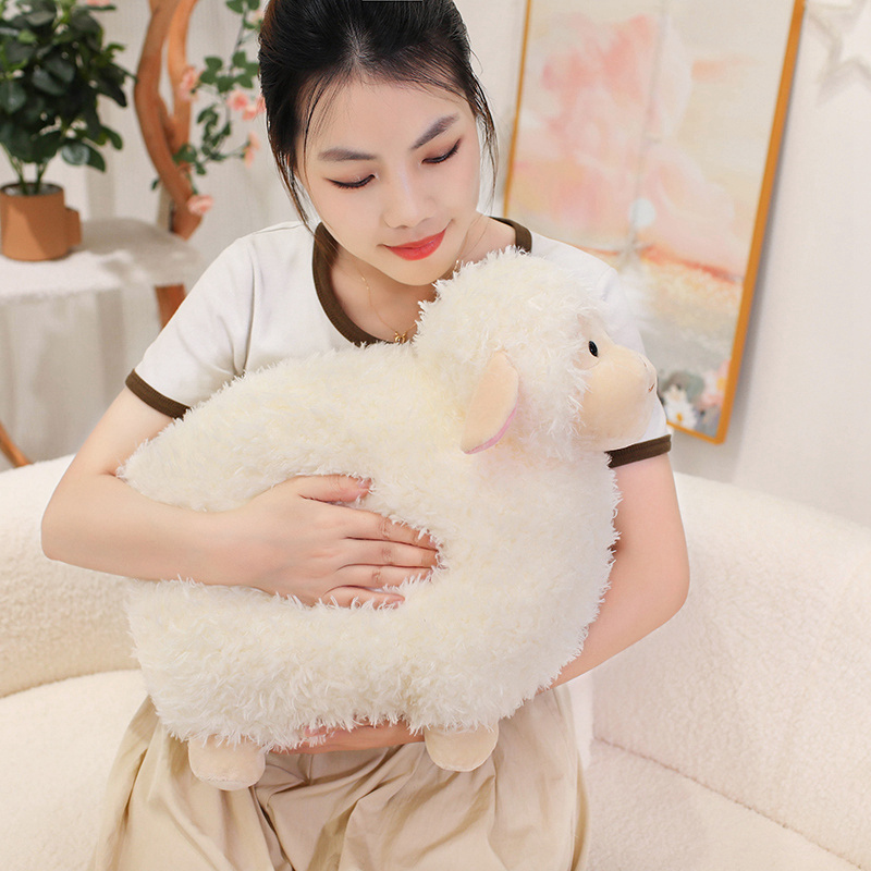 Baby Products Wholesale - 卸売 22cm/35cm 綿菓子 ドゥドゥ 羊のぬいぐるみ ソフトアルパカ人形