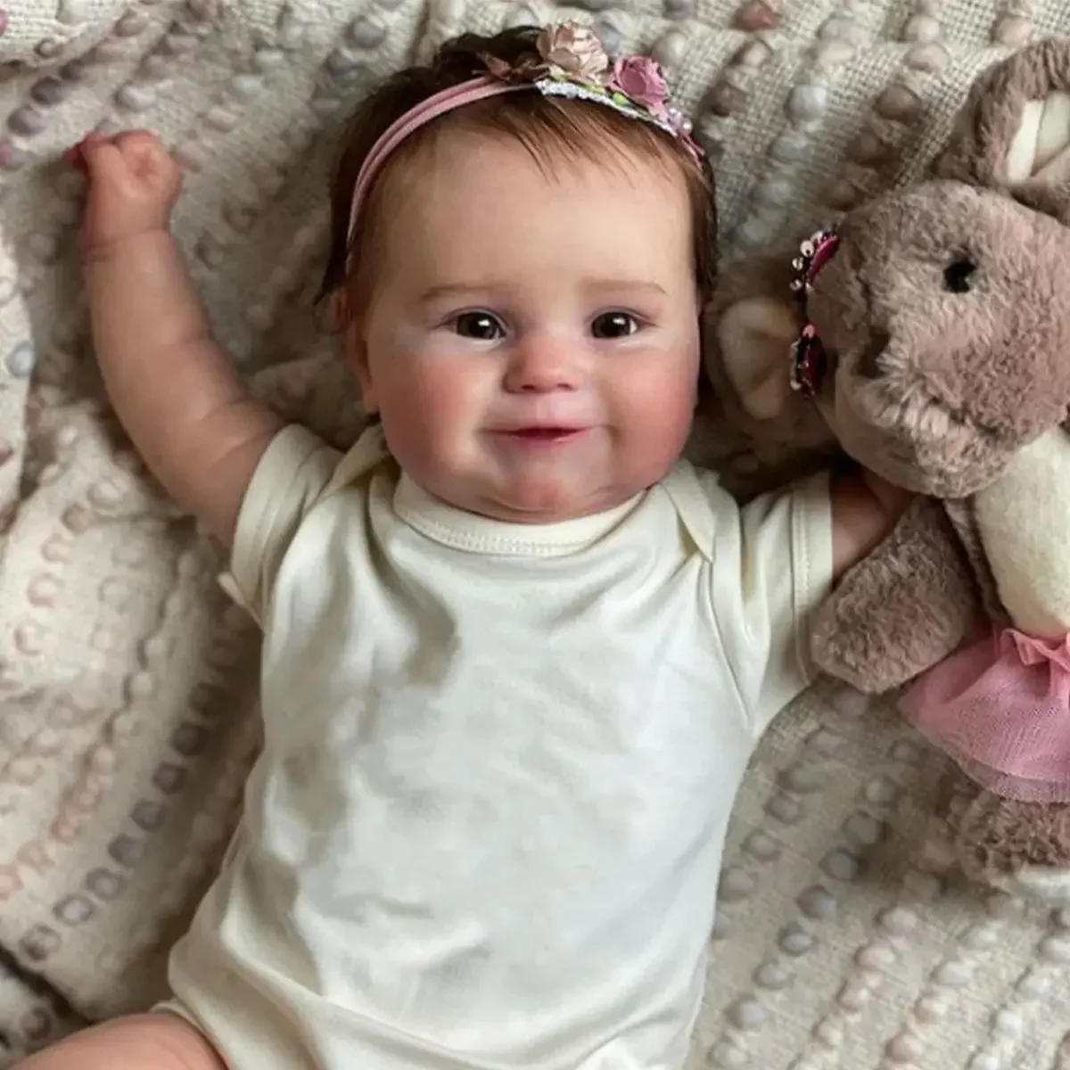 Baby Products Newborn - 50cm 20インチのリアルな完成品、新生児のような赤ちゃん人形。赤ちゃん人形はすでに塗装済み。リボーンドール。