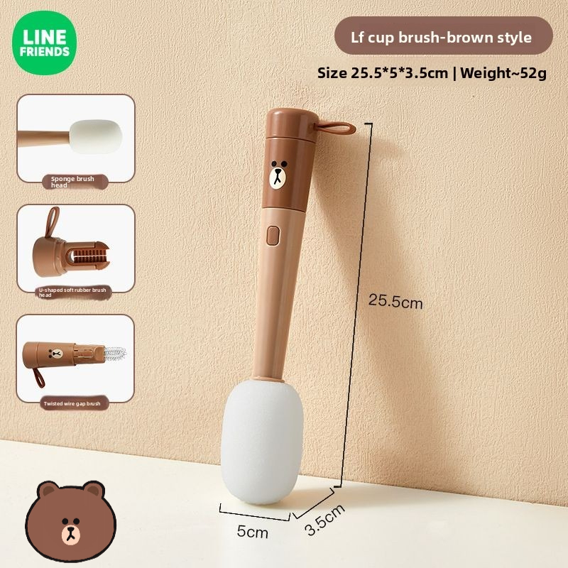 Baby Products Wholesale - LINE FRIENDS ブラウンコニー アニメ漫画 かわいい水筒ブラシ カワイイ