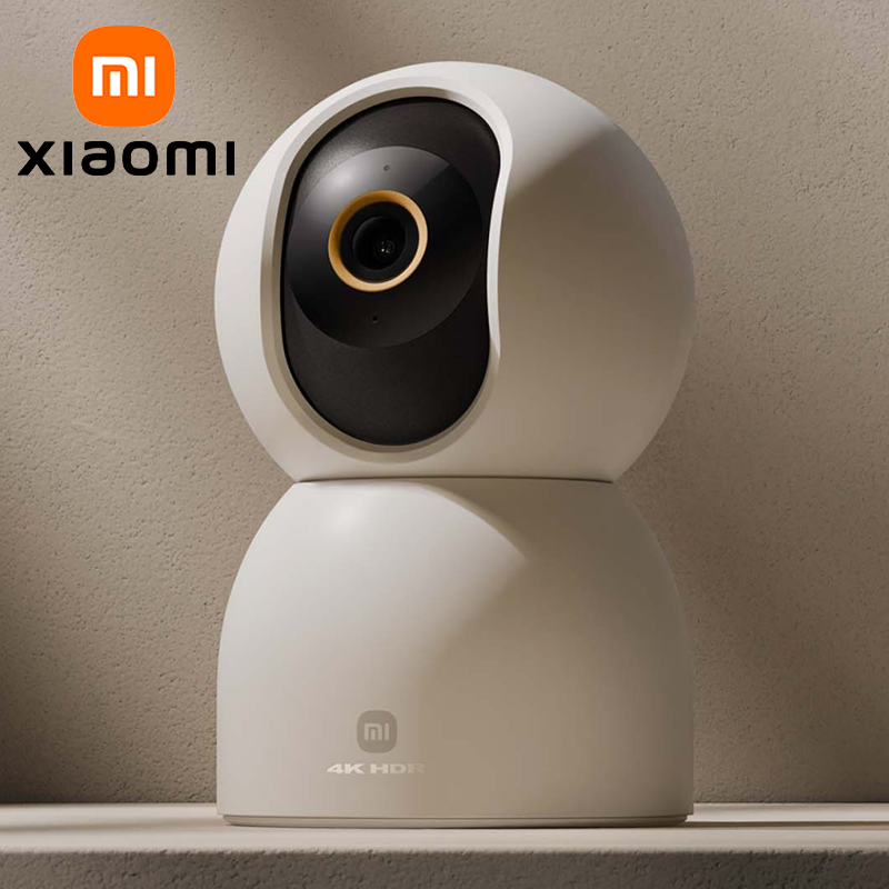 Xiaomi Baby Products - XIAOMI スマートカメラ C700、360 ° 8MP 4K、赤ちゃんの泣き声検出、双方向オーディオ、ホームセキュリティベビーモニター、アダプター付き中国語バージョン