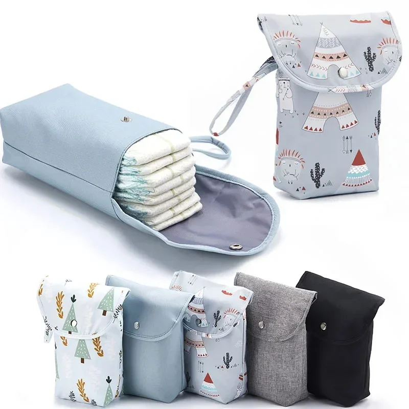Baby Products Newborn - ベビーおむつバッグオーガナイザー再利用可能な防水ウェット/ドライ布バッグマミー収納おむつバッグ使い捨ておむつ衣類の持ち運び用