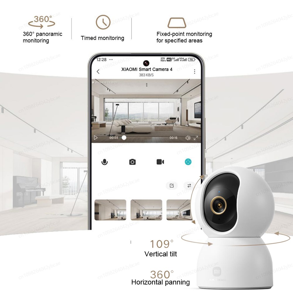 XIAOMI スマート カメラ 4、デュアルバンド Wi-F - Xiaomi Baby Products のレビューと価格