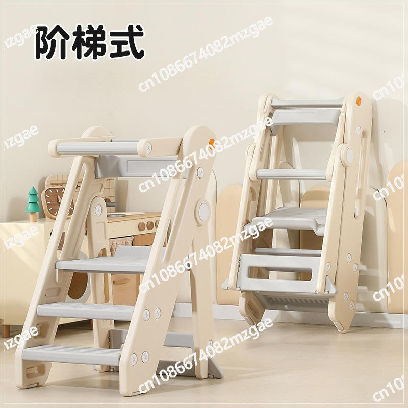 折りたたみ式実用学習タワー洗面台踏み台、子供用昇降式踏み台、 - Toddler Learning Tower のレビューと価格