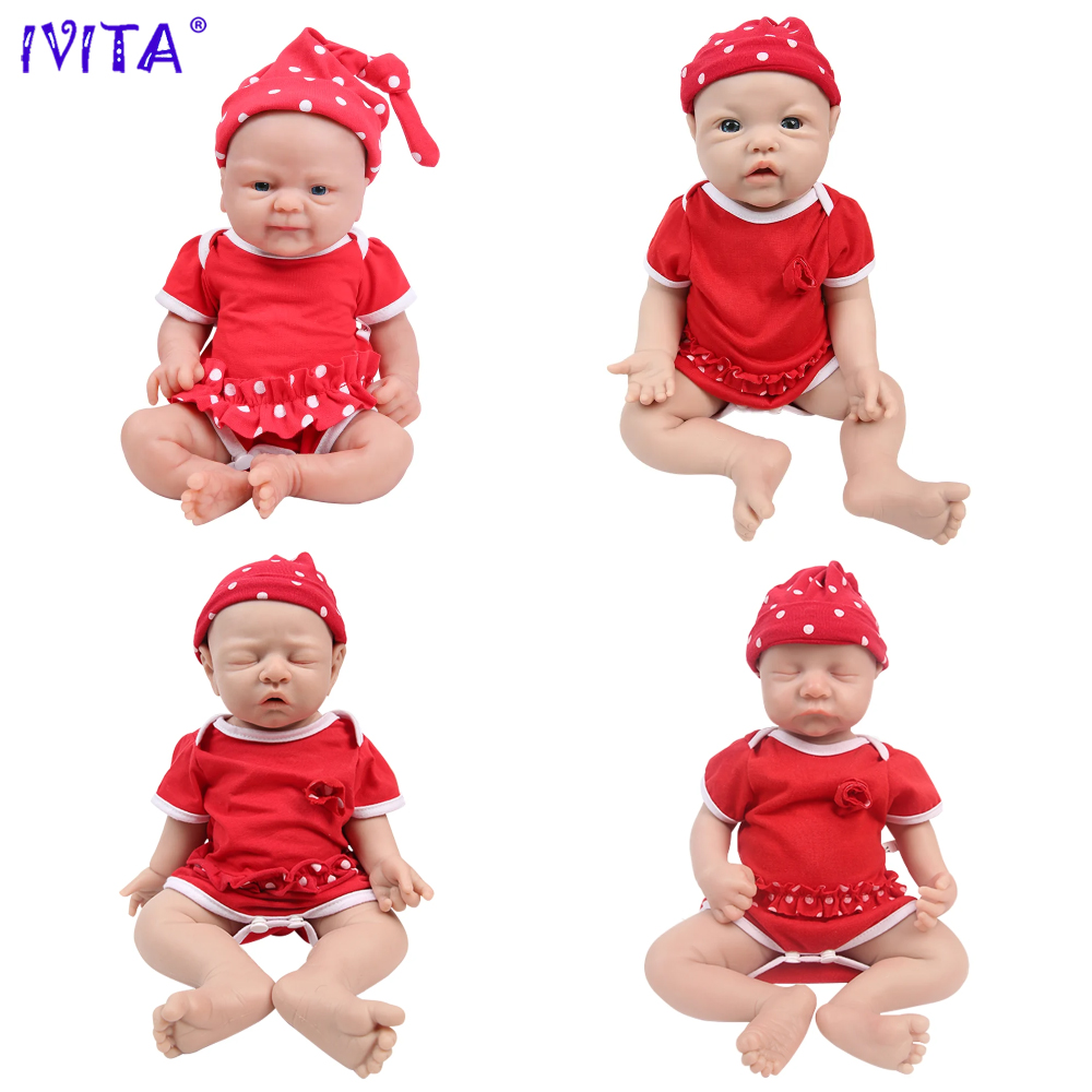 IVITA 100% シリコーンリボーンベビードール塗装リア - Baby Products Wholesale のレビューと価格