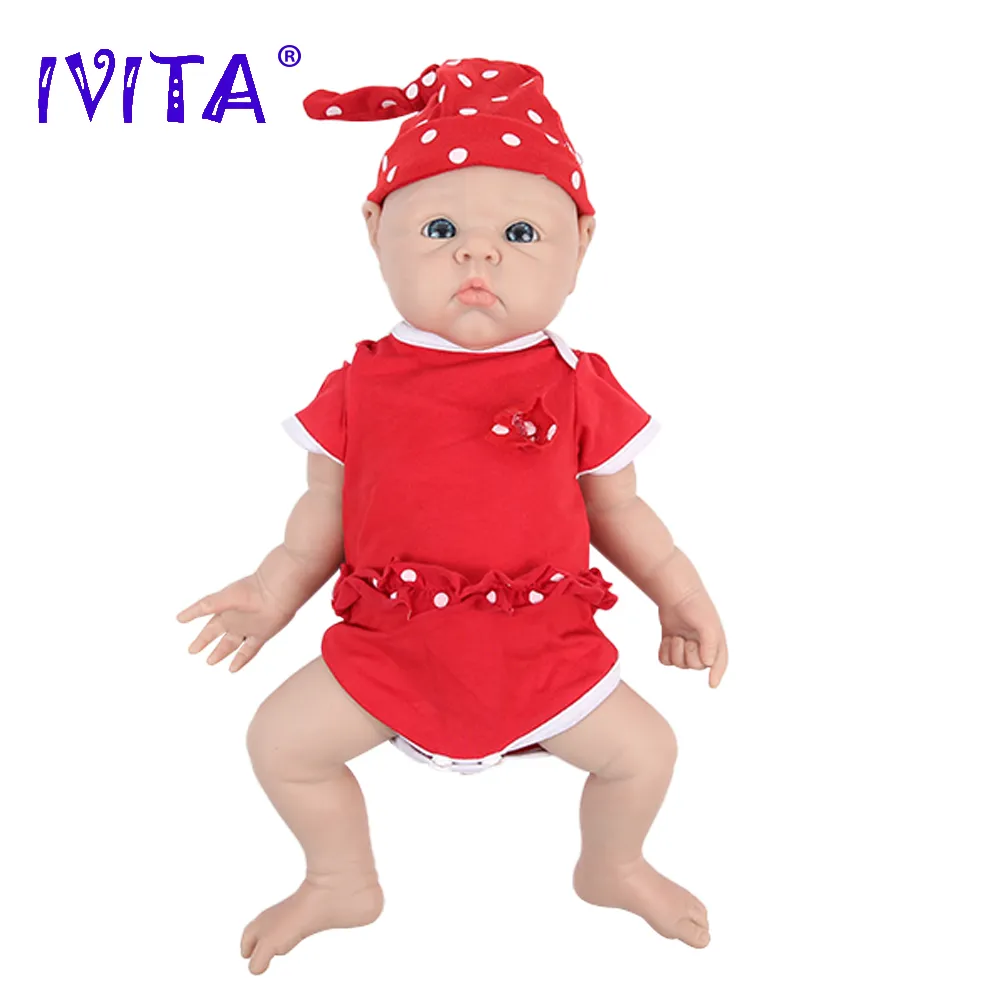 IVITA 100% シリコーンリボーンベビードール塗装リア - Baby Products Wholesale のレビューと価格
