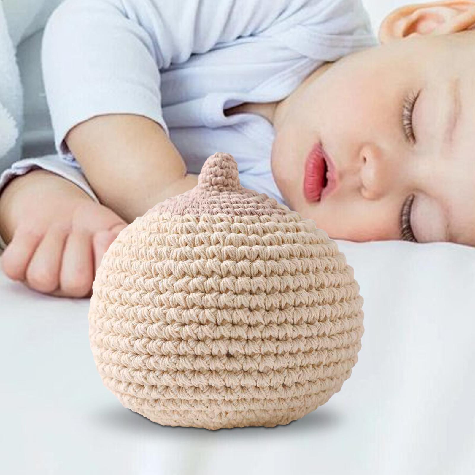 1pc ベビーおしゃぶりかぎ針編みおっぱい子供のための手作り - Baby Teethers のレビューと価格