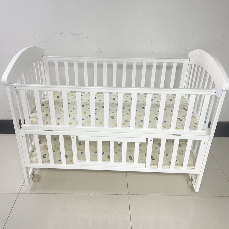 新生児用木製ベビーベッド、男の子用幼児用ベビーベッド、ベッド - Baby Products Newborn のレビューと価格