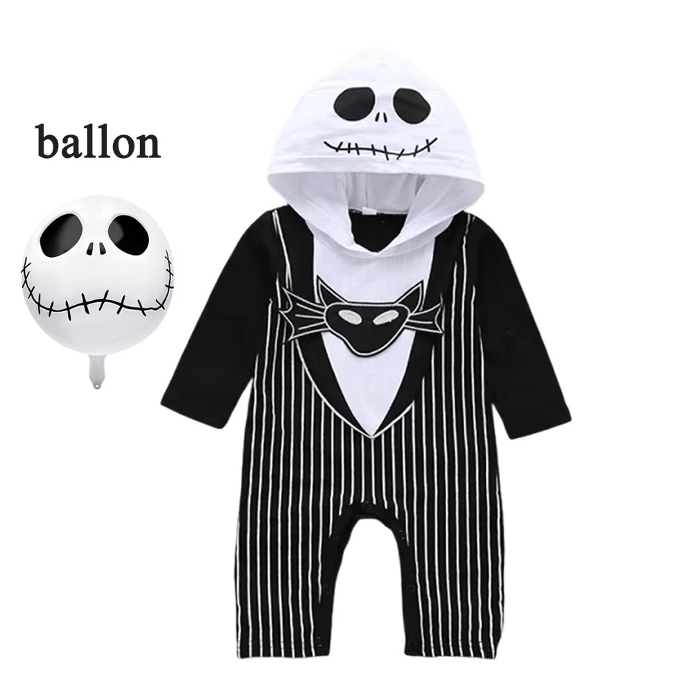 赤ちゃん男の子フード付きロンパースハロウィンコスプレジャック - Baby Products Manufacturers のレビューと価格