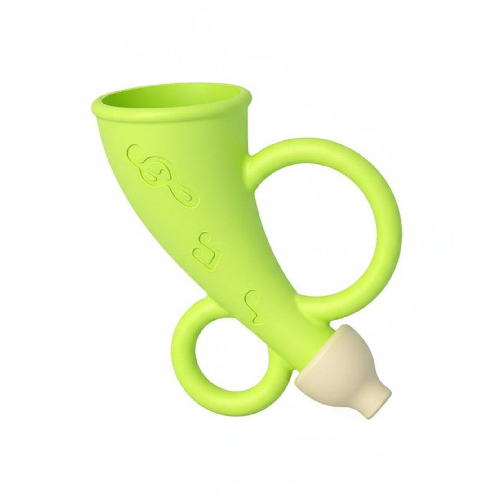 ベビーシリコン製ホーンサウンドホイッスルおもちゃ、噛める乳幼 - Baby Teethers のレビューと価格