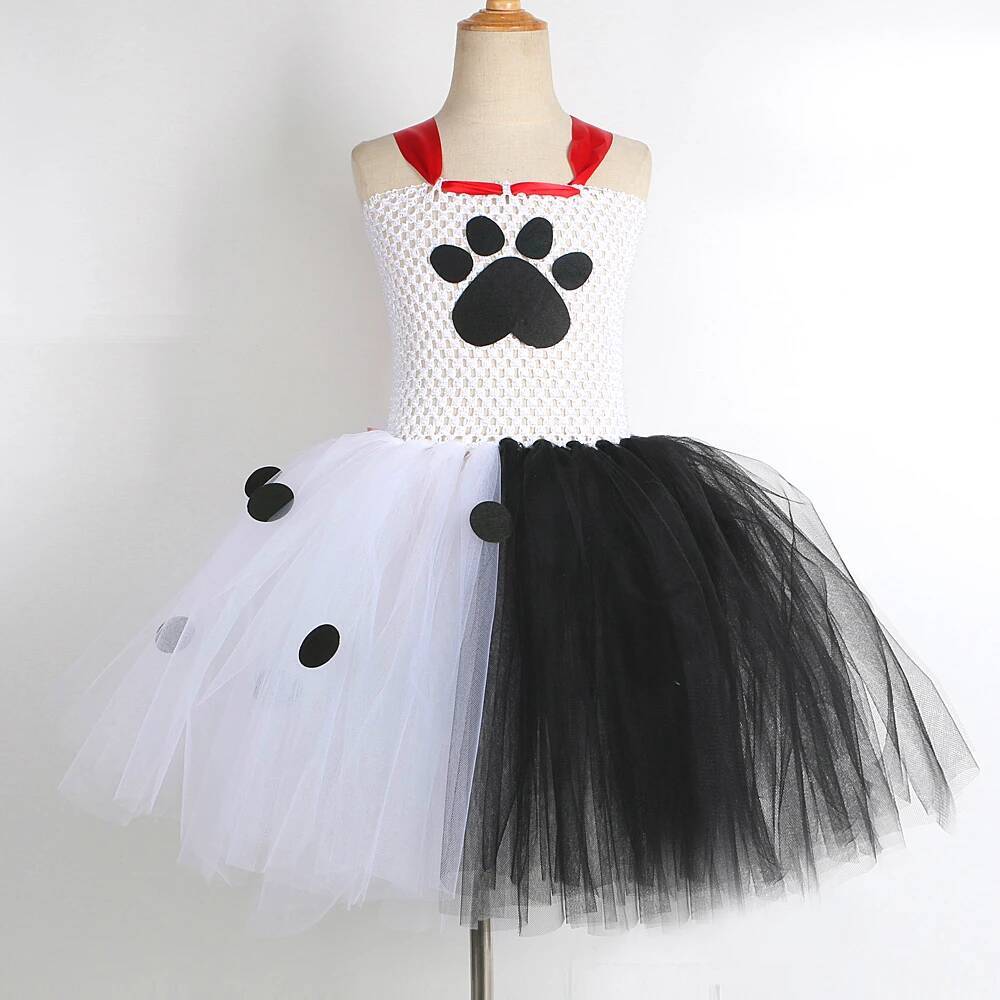 ダルメシアン犬のチュチュドレス女の赤ちゃん用白黒斑点犬ハロウ - Baby Products Manufacturers のレビューと価格