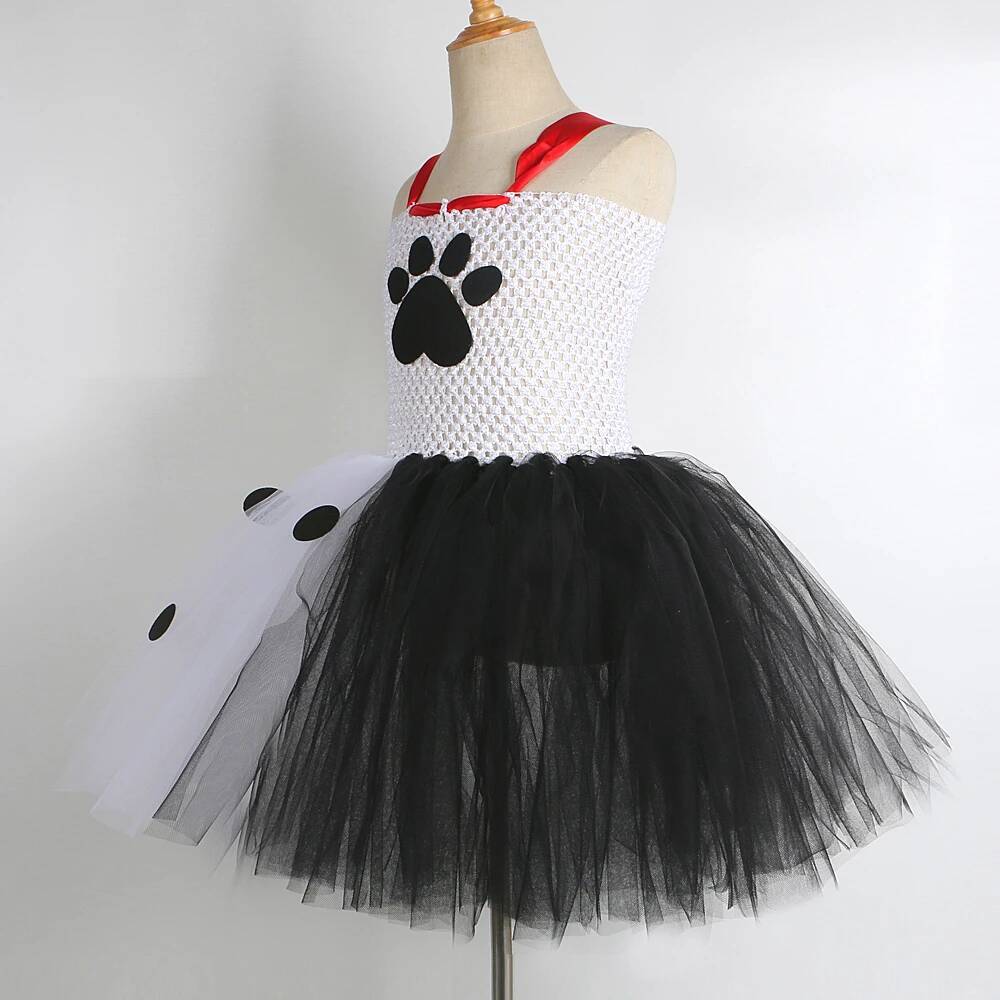 ダルメシアン犬のチュチュドレス女の赤ちゃん用白黒斑点犬ハロウ - Baby Products Manufacturers のレビューと価格
