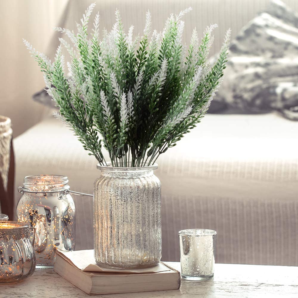 5 個の人工プラスチックの花マルチカラーラベンダー花瓶ホーム - Baby Products Wholesale のレビューと価格