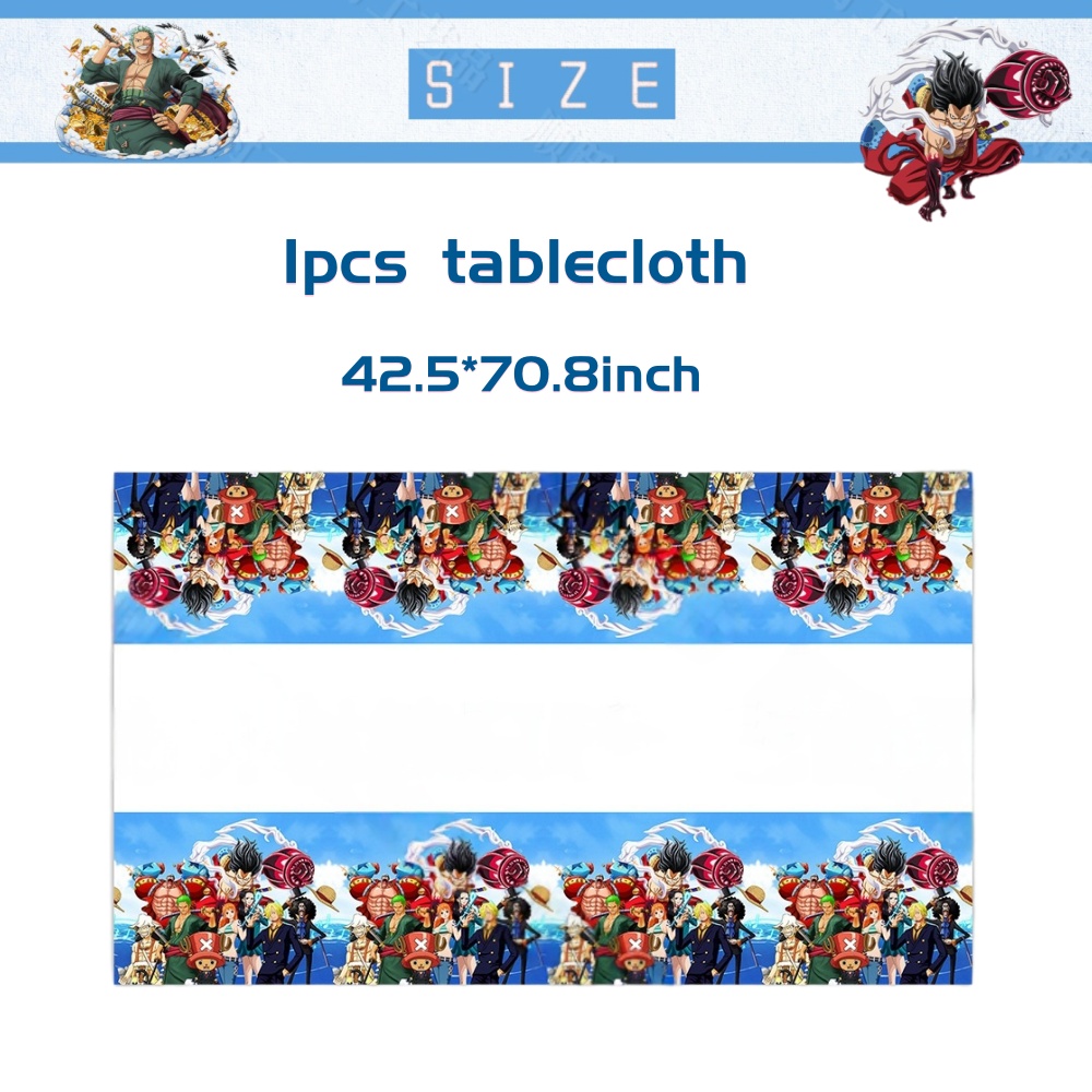 108*180 センチメートルワンピースアニメテーブルクロス - Baby Products Japan のレビューと価格
