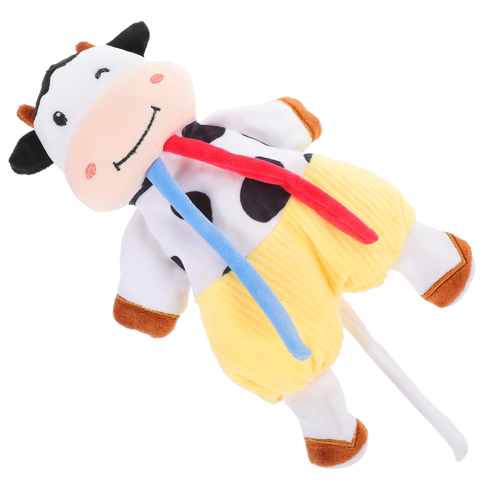 1個入りベビー用おしゃぶりブランケット、漫画の牛の形、安全な - Baby Teethers のレビューと価格