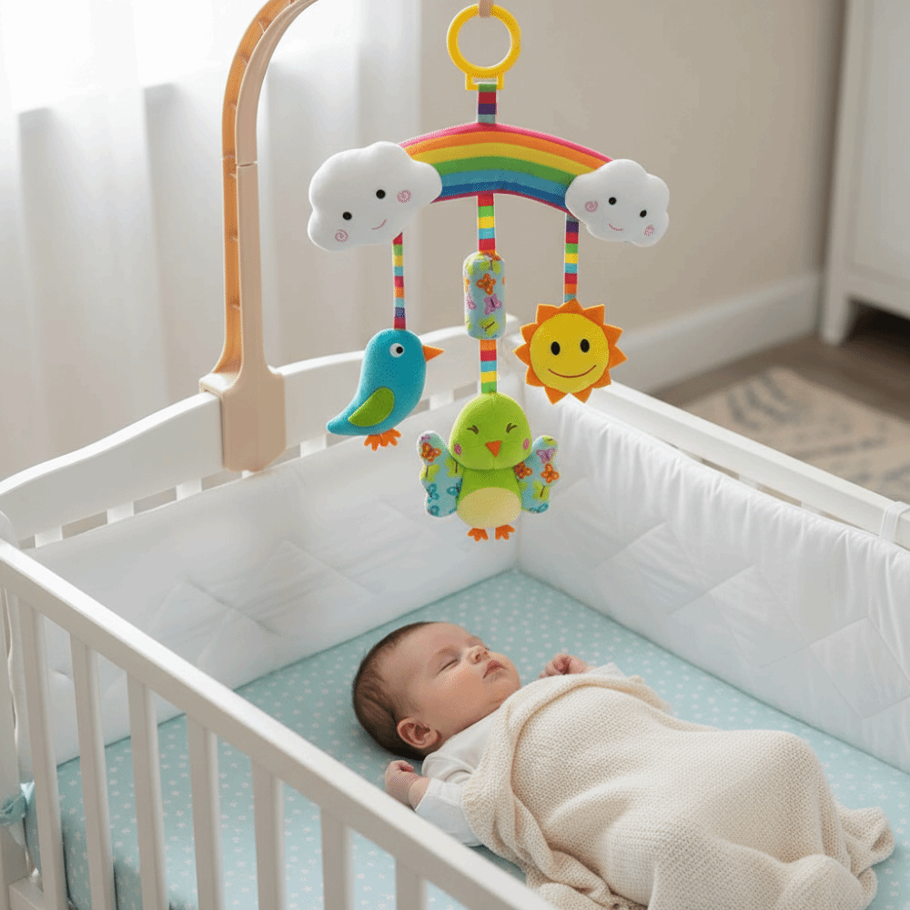 ギフトアニマルベビーカラフルベルソフト感覚ガラガラレインボー - Baby Teethers のレビューと価格