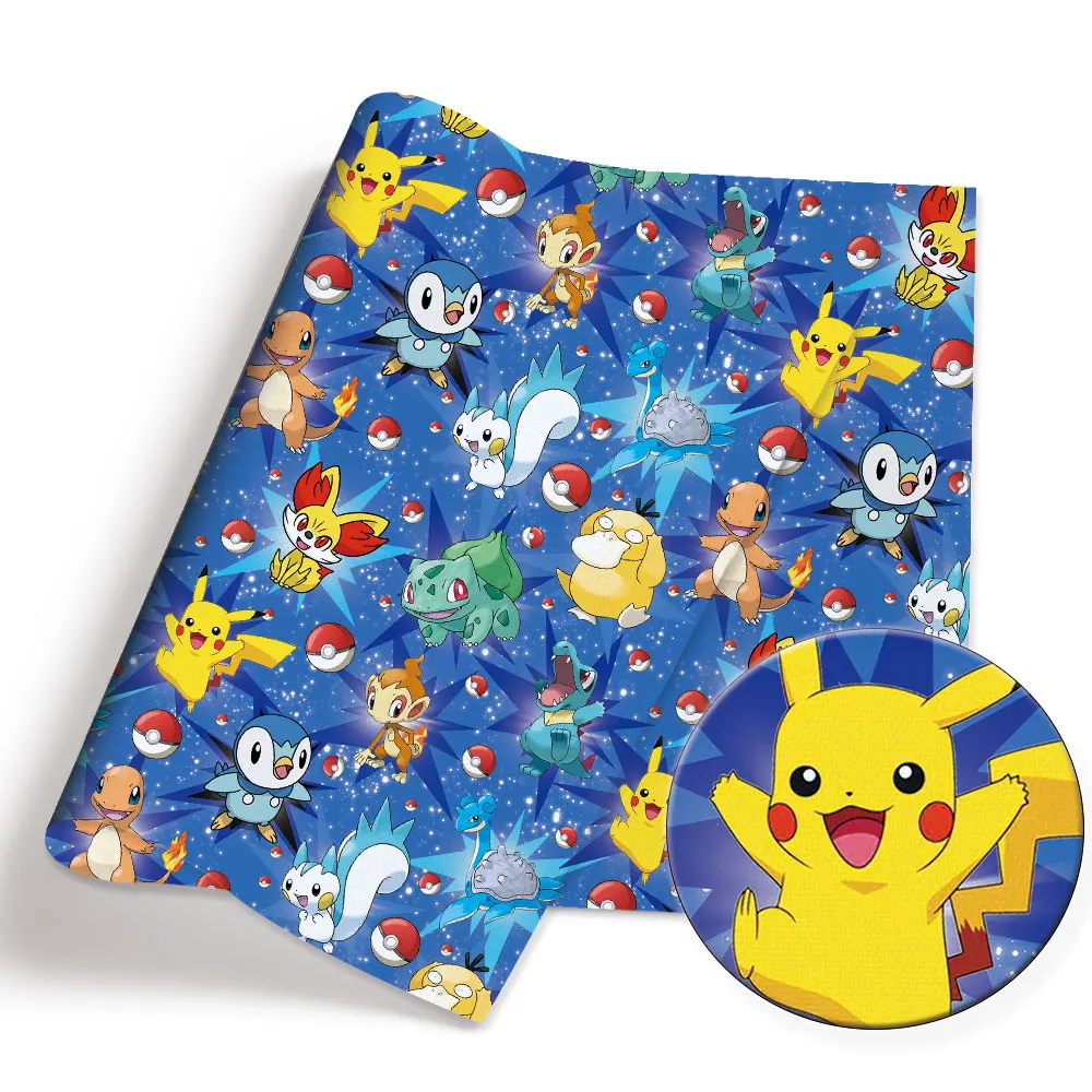 子供のためのポケモン漫画プリント生地,手作りの縫製,パッチワ - Baby Products Japan のレビューと価格