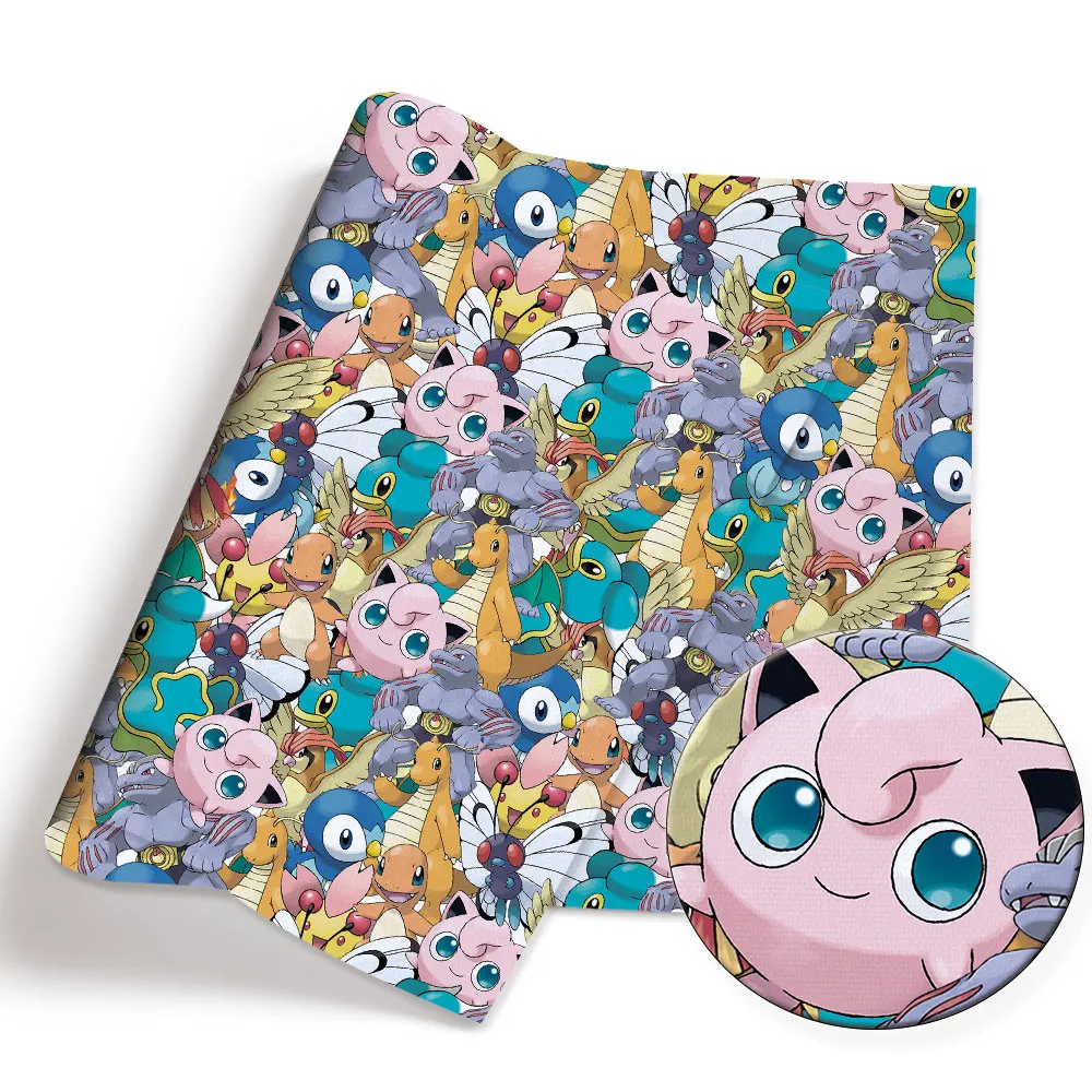子供のためのポケモン漫画プリント生地,手作りの縫製,パッチワ - Baby Products Japan のレビューと価格