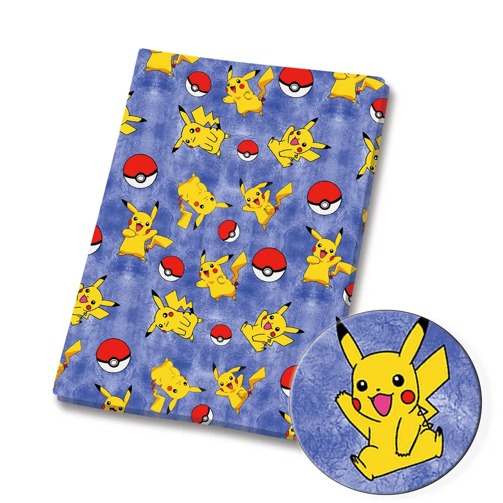 子供のためのポケモン漫画プリント生地,手作りの縫製,パッチワ - Baby Products Japan のレビューと価格