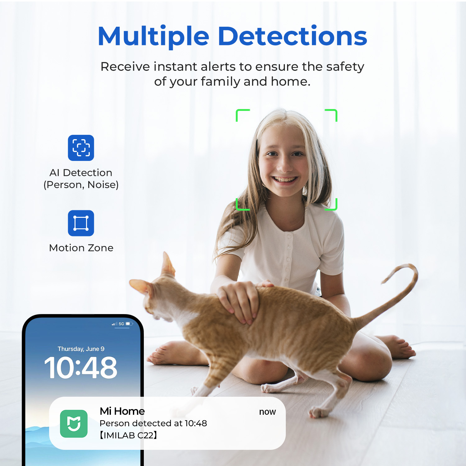 IMILAB ベビーモニター 屋内セキュリティカメラ AI検 - Xiaomi Baby Products のレビューと価格