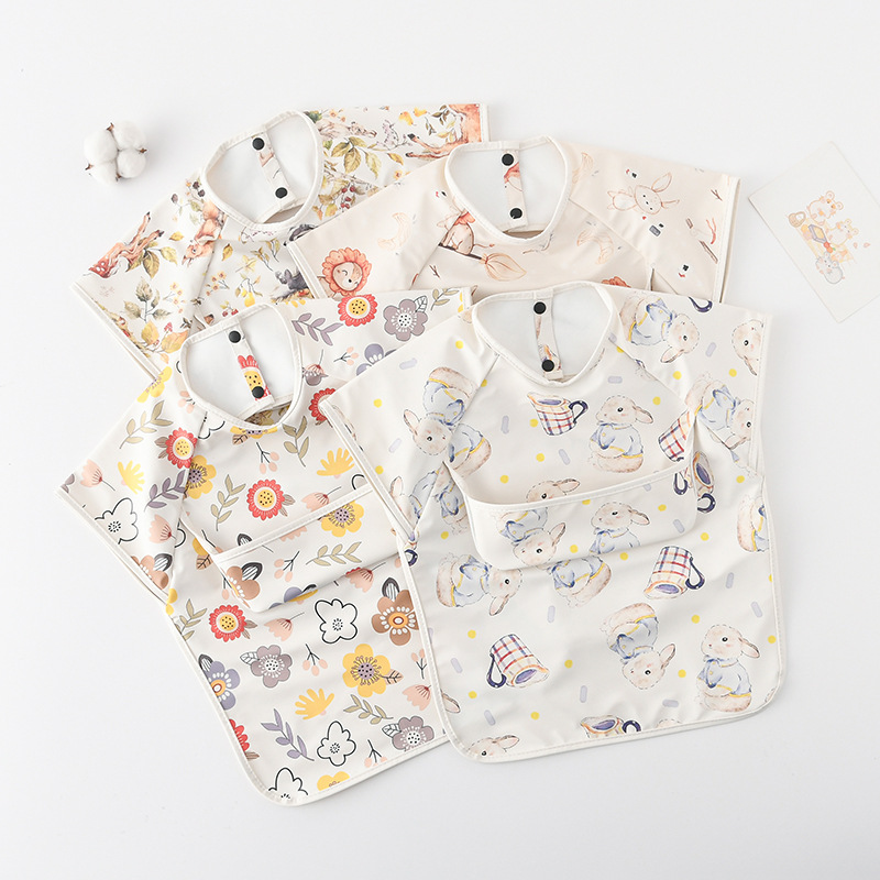 新生児よだれかけブラウス防水ノースリーブリバースドレッシング - Baby Products Manufacturers のレビューと価格